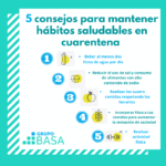 Consejos para mantener hábitos saludables durante el cuidado